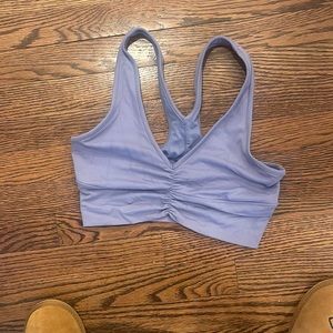 Alo yoga wild thing bra size M pale purple